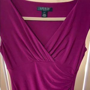 Ralph Lauren violet dress